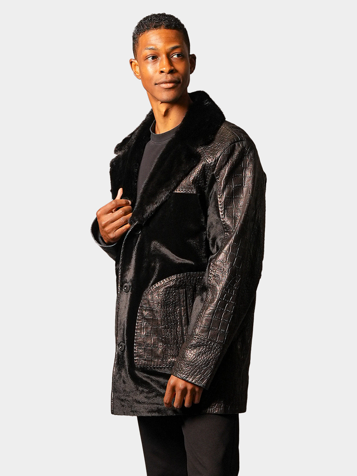 Man's Cavallino Leather Jacket