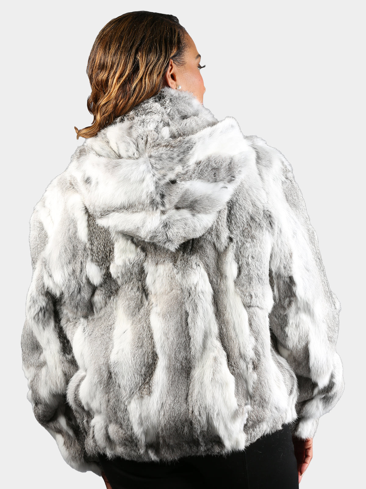 Women's Rabbit Fur Jacket