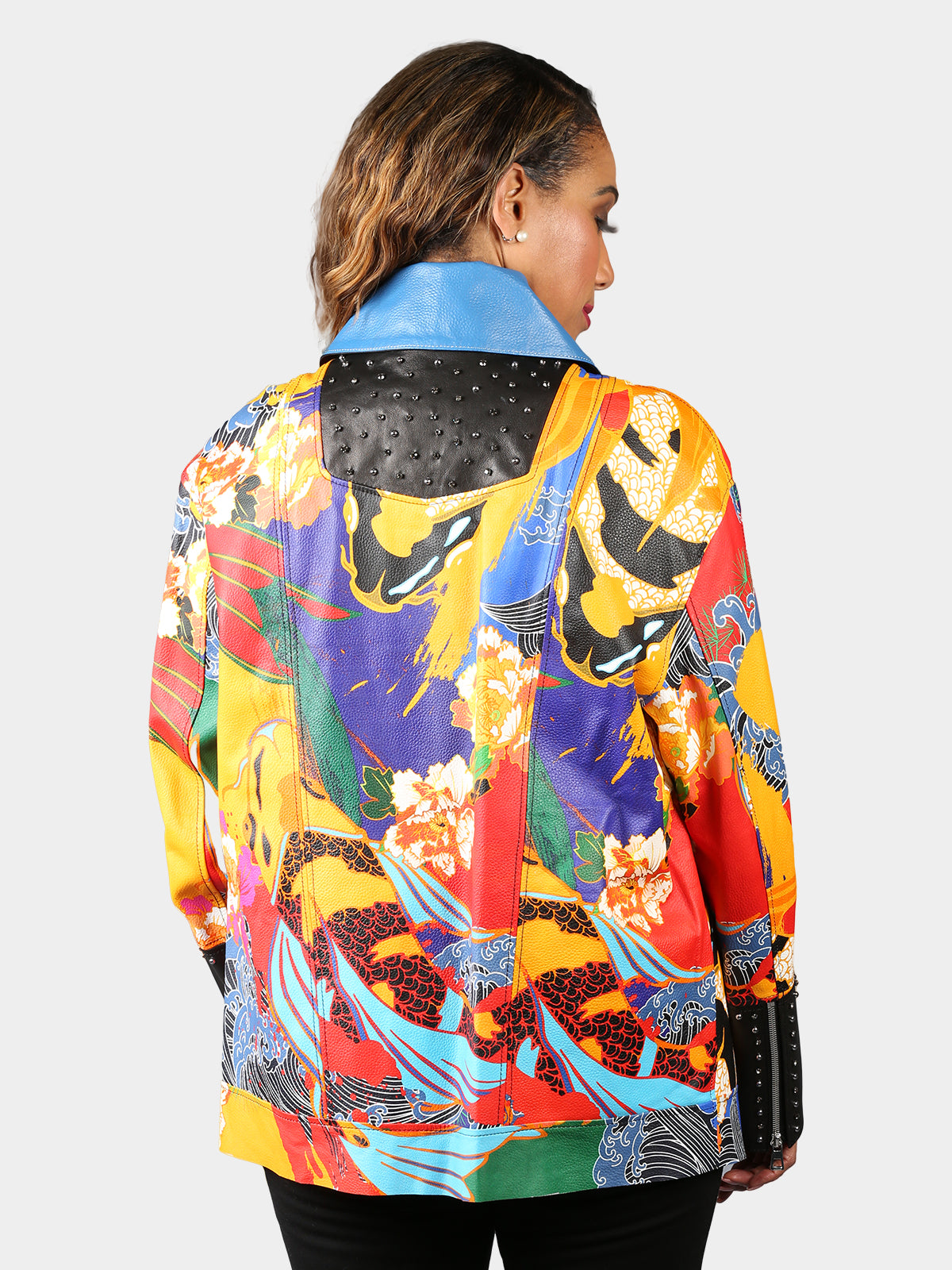 Woman's Picasso Lambskin Leather Jacket