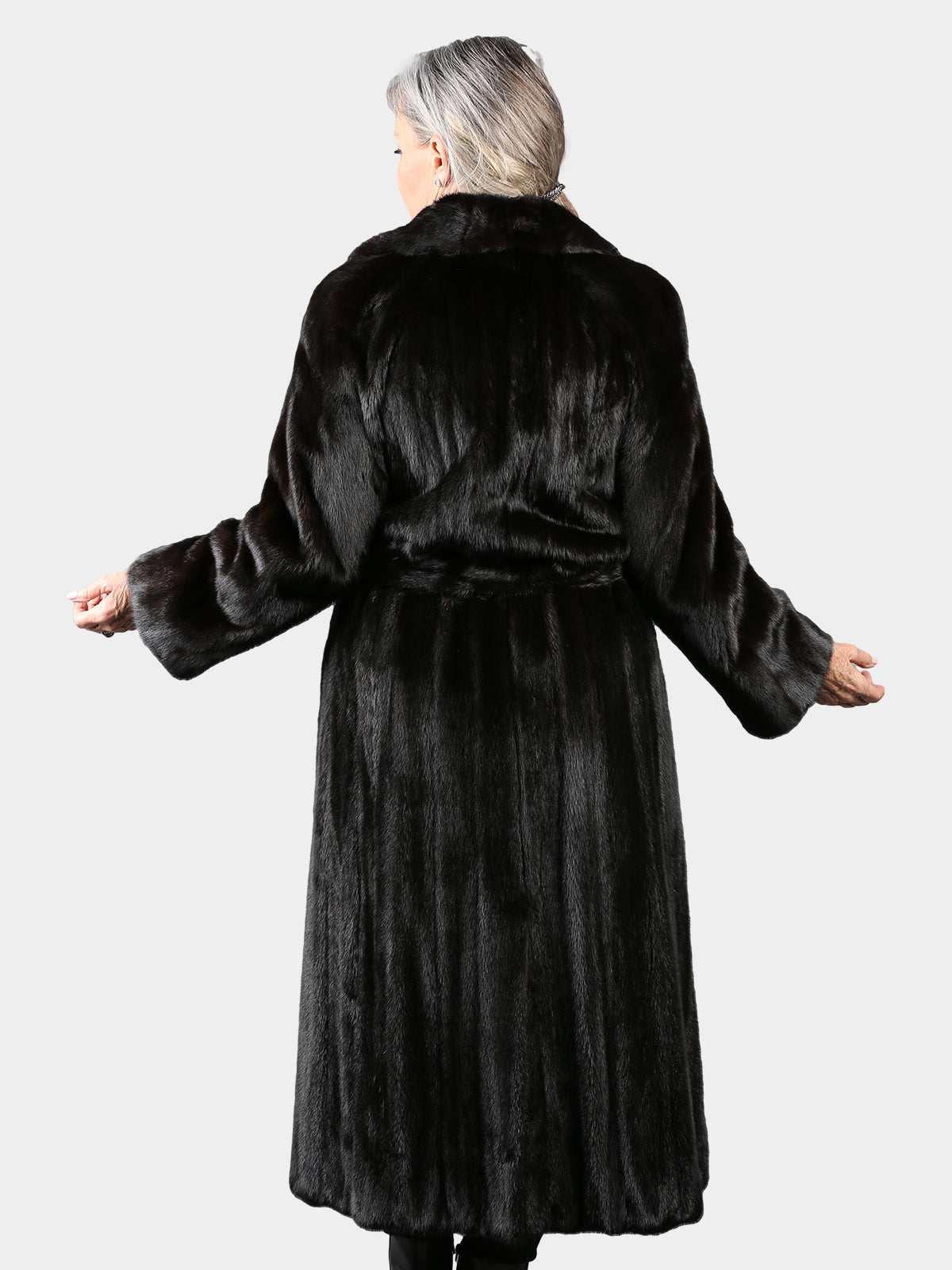 Woman's Ranch Blackglama Mink Fur Coat