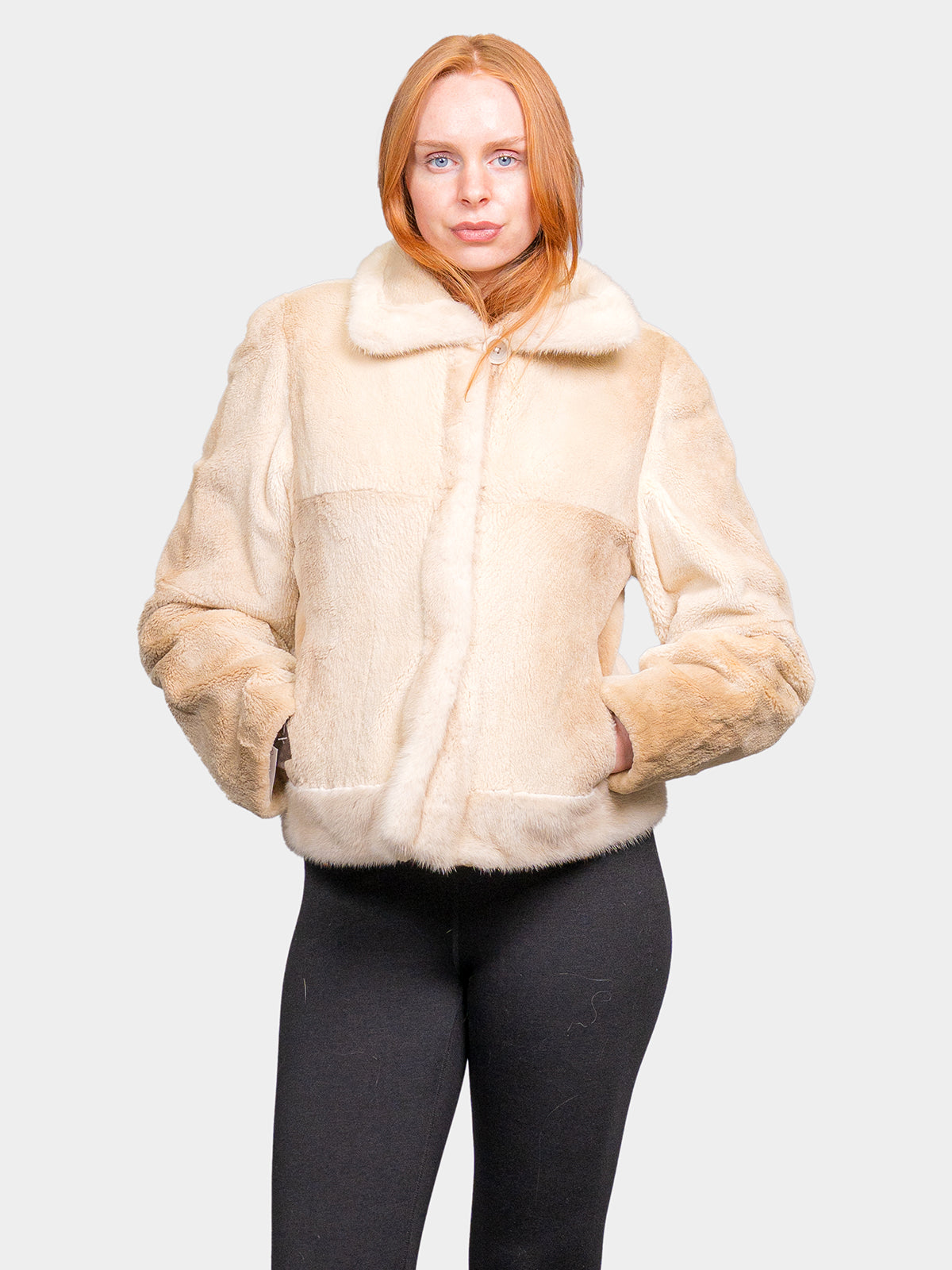 Women's Palomino Micro Sheared Beaver Jacket
