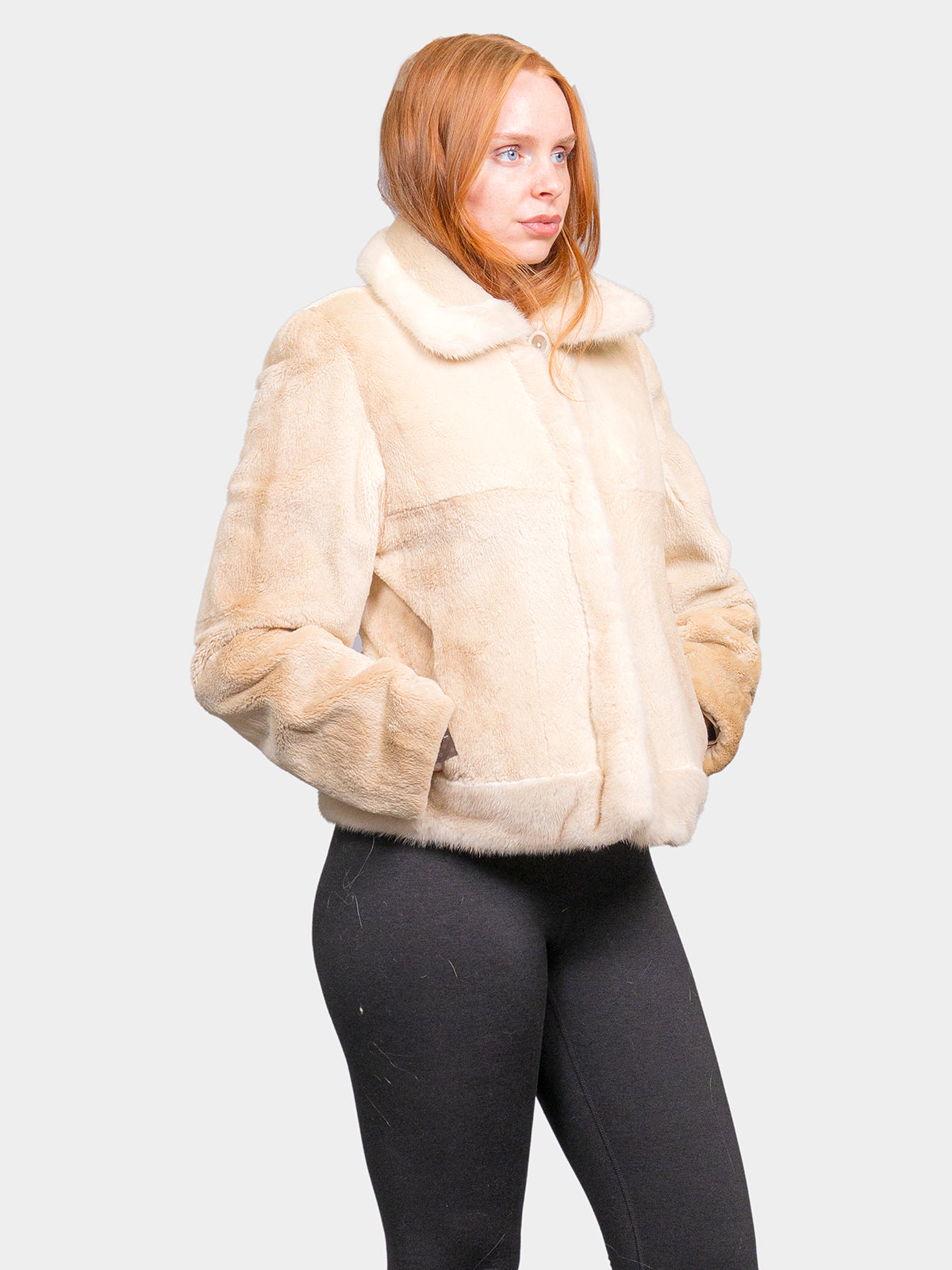 Women's Palomino Micro Sheared Beaver Jacket