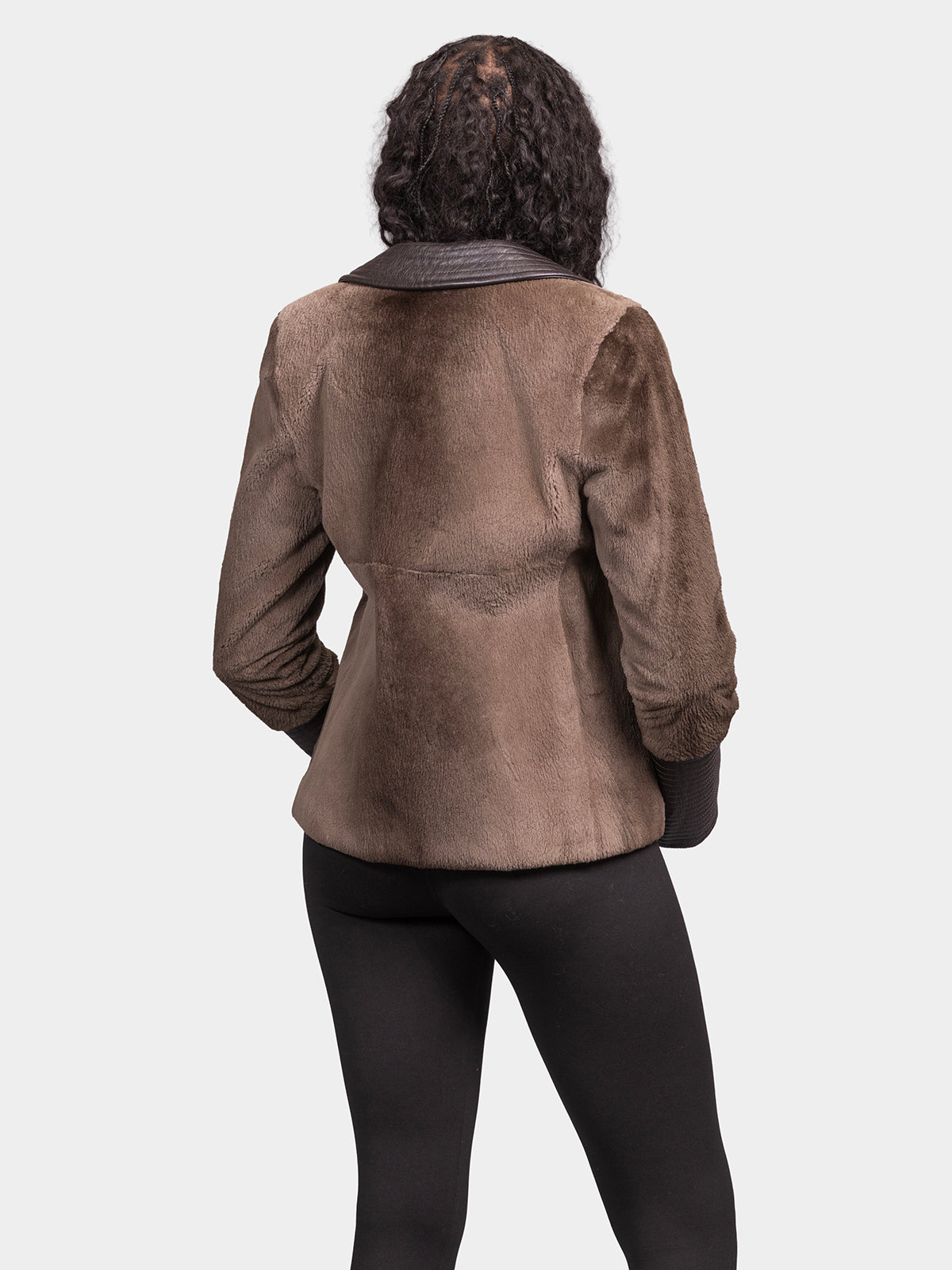 Women's Ruff Cut Phantom Beaver Jacket