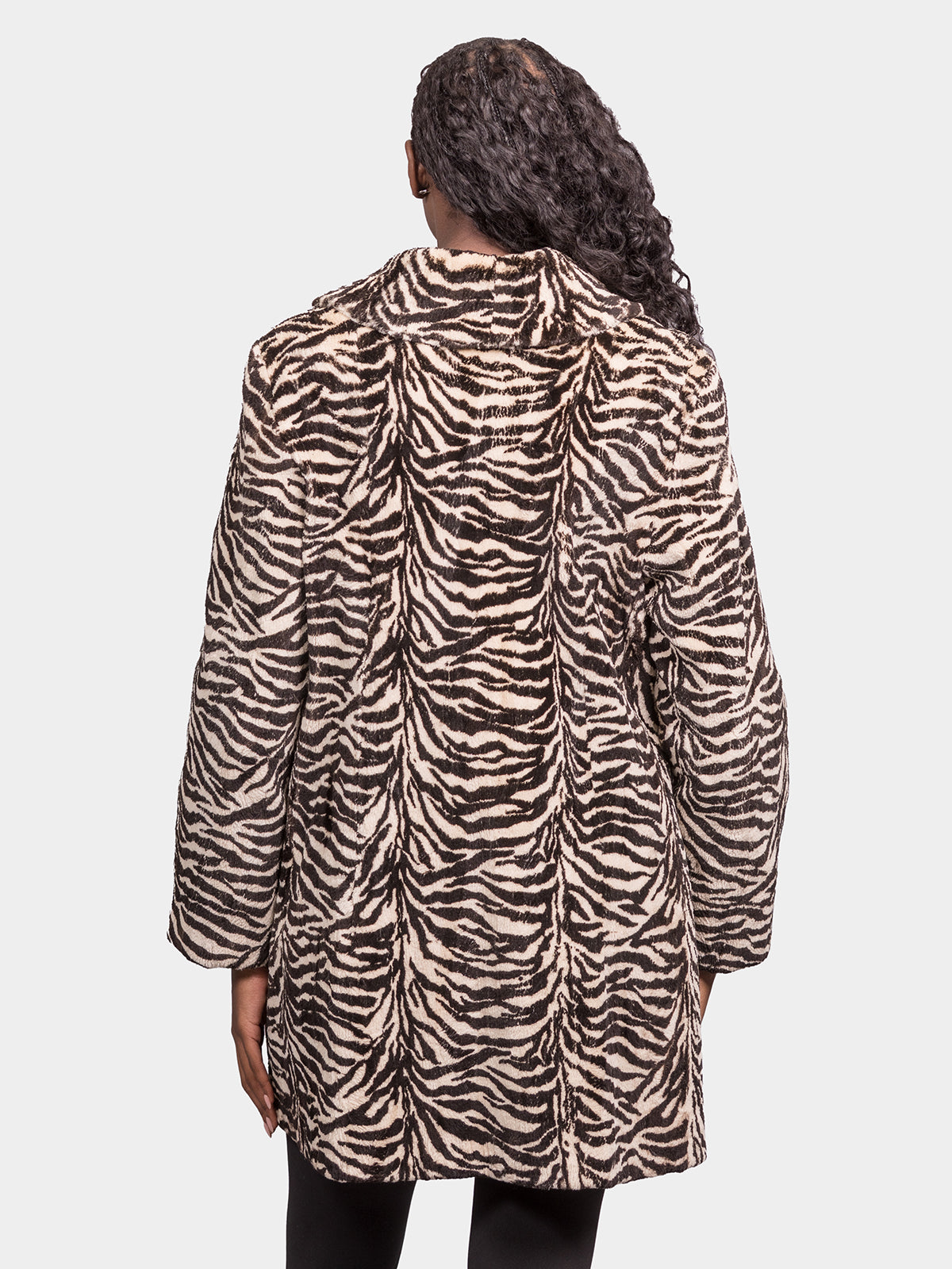 Women's Zebra Print Beaver Stroller