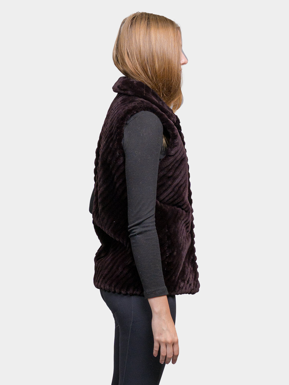 Women's Malbec Sheared Beaver Vest