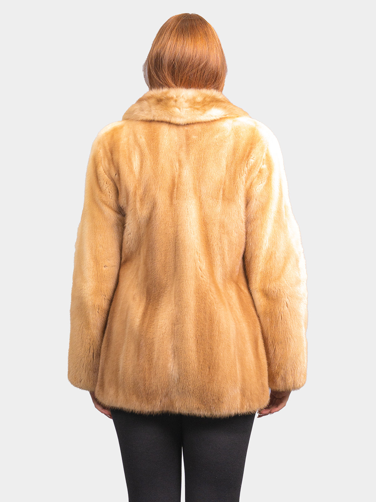 Women's Golden Mink Jacket