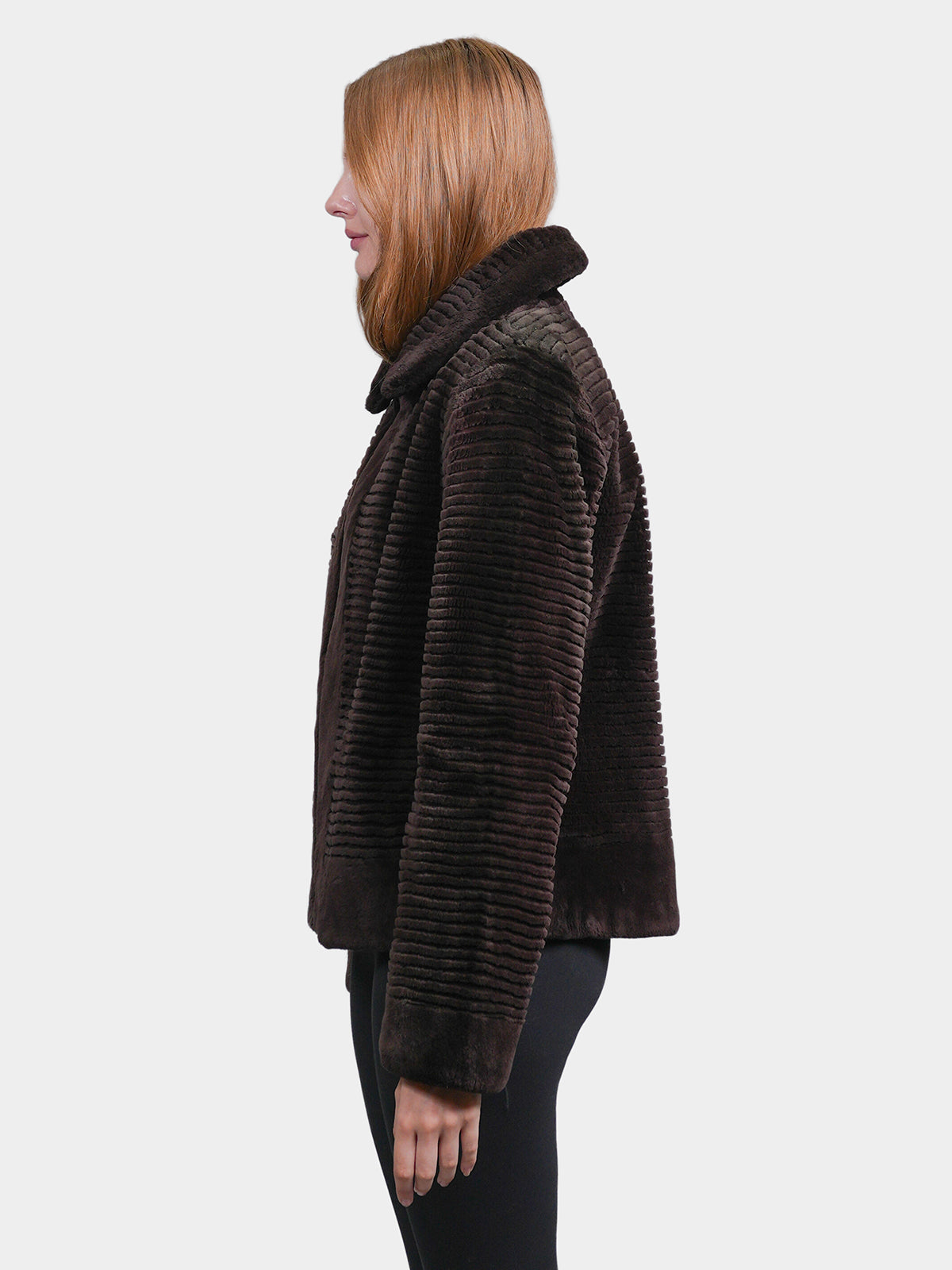 Women's Matara Carved Sheared Beaver Jacket