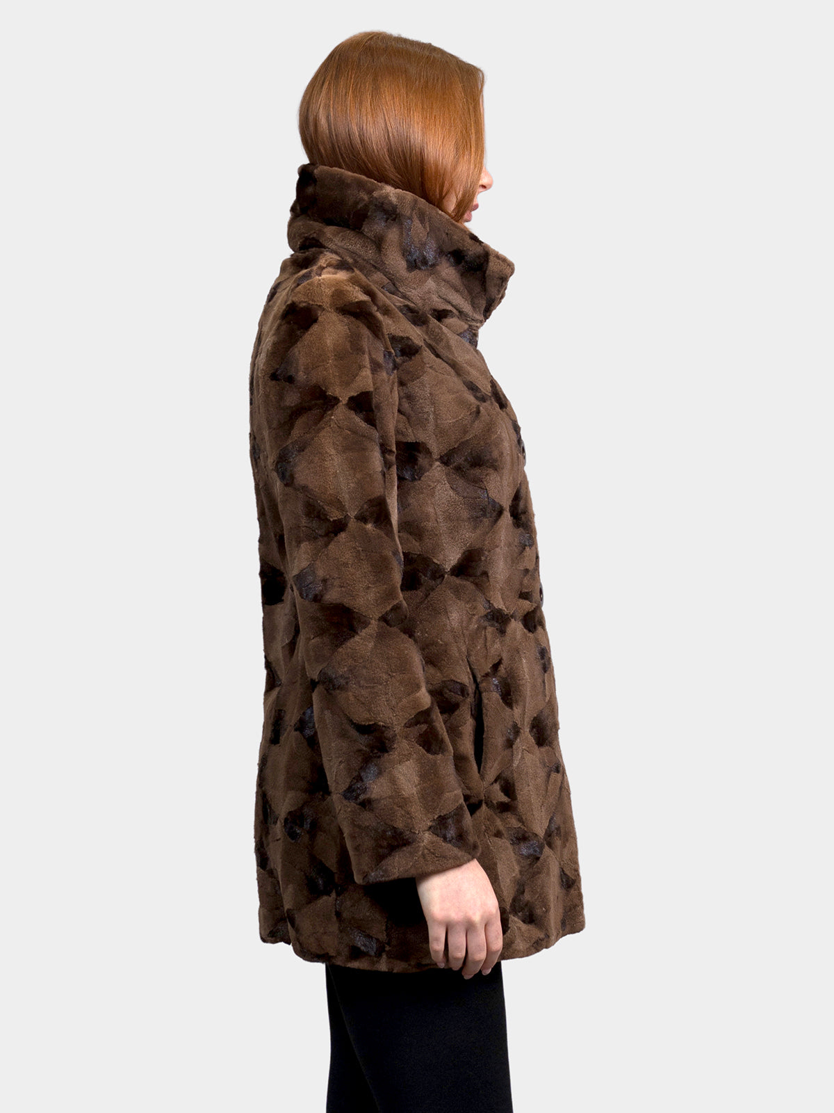 Women's Demi Buff Sculptured Mink Stroller