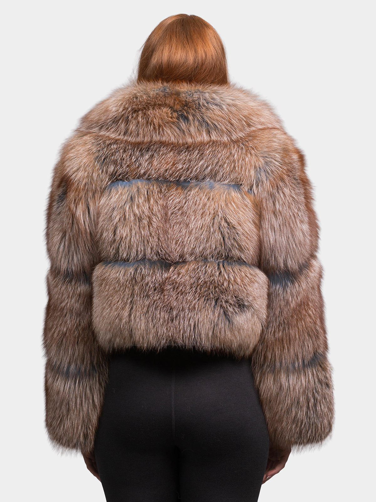 Women's Blue Fox Jacket
