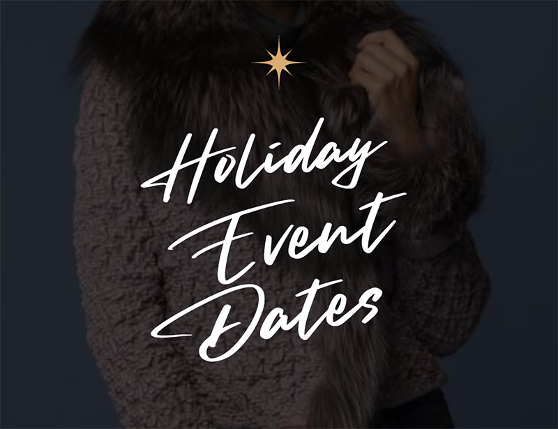 Holiday Event Dates