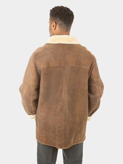 Man's Brown Shearing Jacket