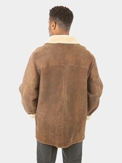 Man's Brown Shearing Jacket