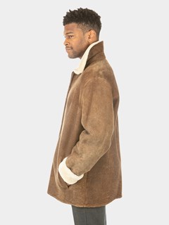 Man's Brown Shearing Jacket