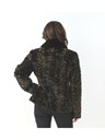 Woman's Fitted Sheared Mink Fur Section Jacket