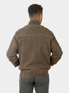 Man's Brown Suede Jacket