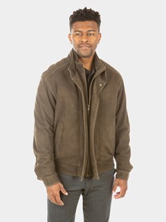 Man's Brown Suede Jacket