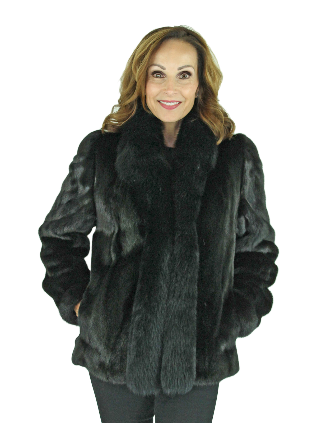 Woman's Ranch Mink Fur Jacket | Day Furs