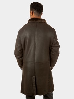 Man's Brown Brisa Shearling Coat