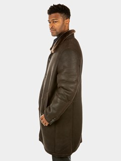 Man's Brown Brisa Shearling Coat