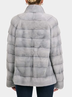 Parallel Luxury Mink Jacket - S/M