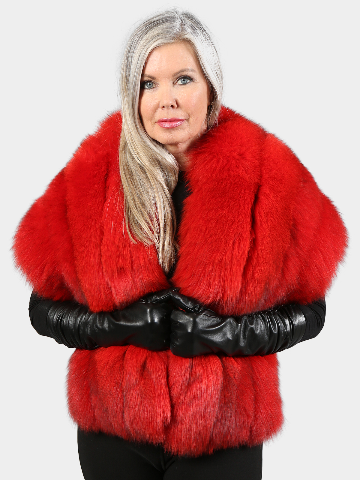 Woman's Red Fox Fur Stole