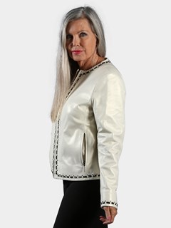 Woman's Ice Leather Jacket