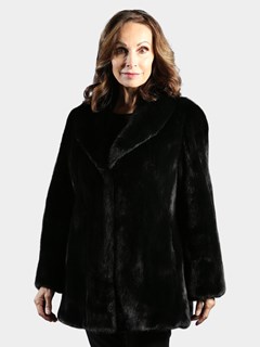 Woman's Ranch Female Mink Fur Jacket