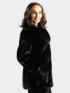 Woman's Ranch Female Mink Fur Jacket