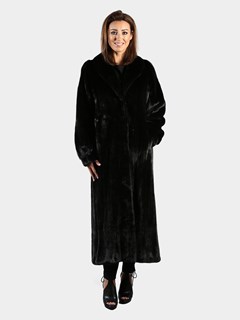 Woman's Ranch Female Mink Fur Coat