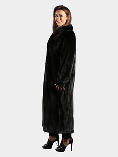 Woman's Ranch Female Mink Fur Coat