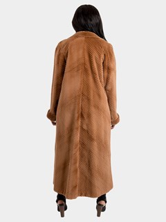 Women's Sheared Mink Fur Coat
