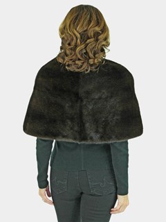 Woman's Mahogany Mink Fur Stole