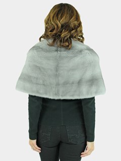 Woman's Sapphire Mink Fur Stole