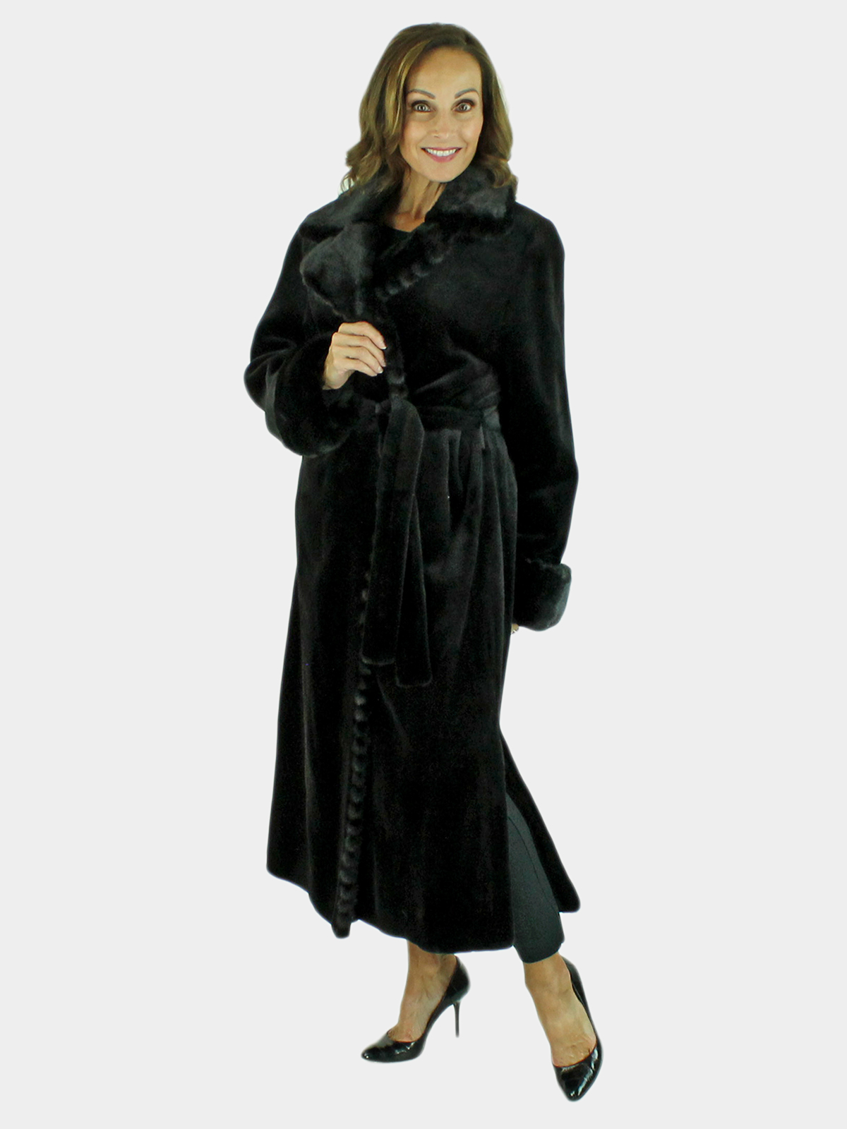 Day Furs, Inc. Woman's Black Mink Fur Jacket