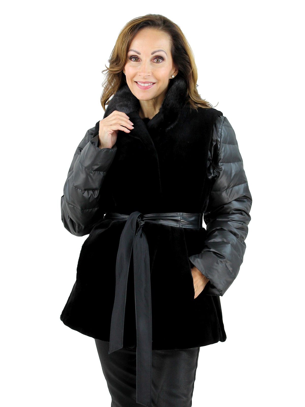 Day Furs, Inc. Woman's Black Mink Fur Jacket