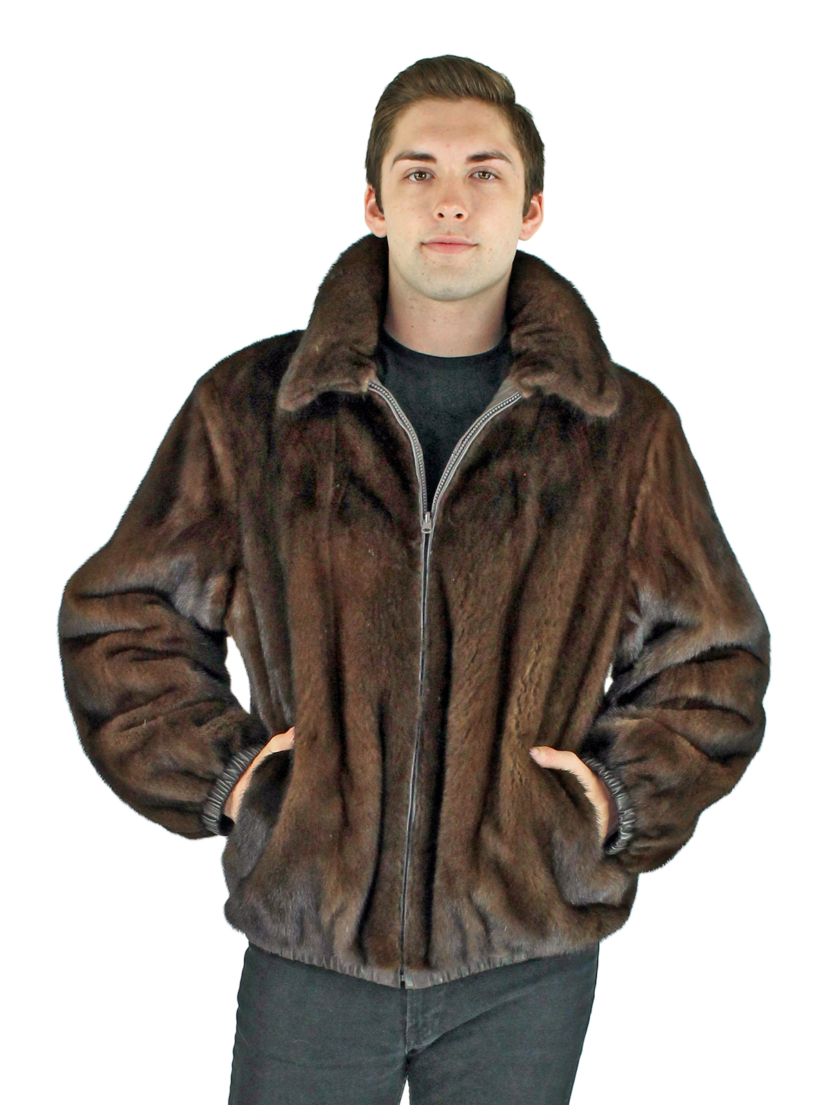 mink fur coat mens