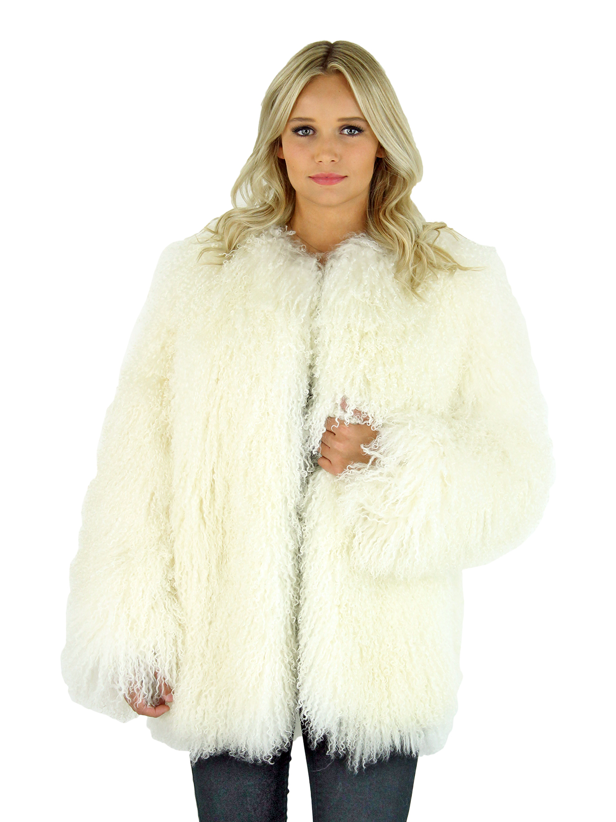 sheep fur jacket