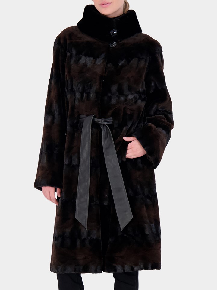 Woman's Ranch Mink Fur Stroller