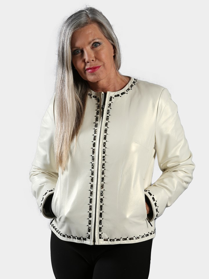 Woman's Ice Leather Jacket