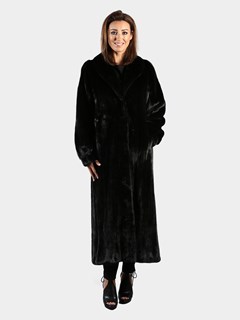 Woman's Ranch Female Mink Fur Coat