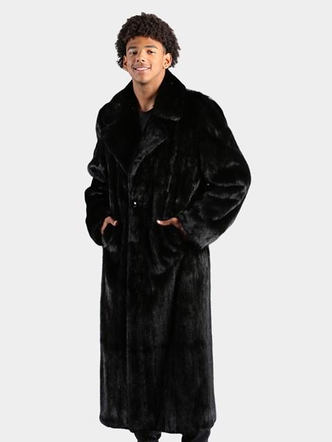 Men's Ranch Mink Fur Coat