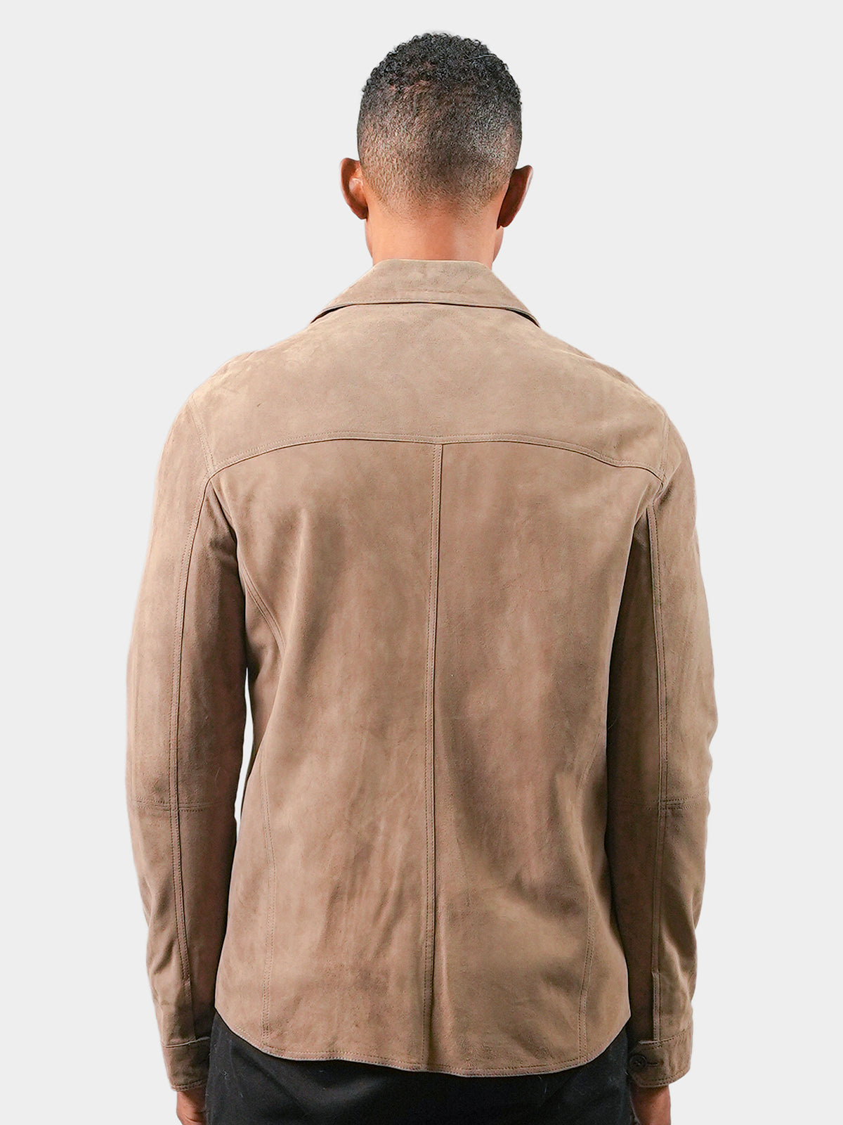 Man's Suede Shirt Jacket