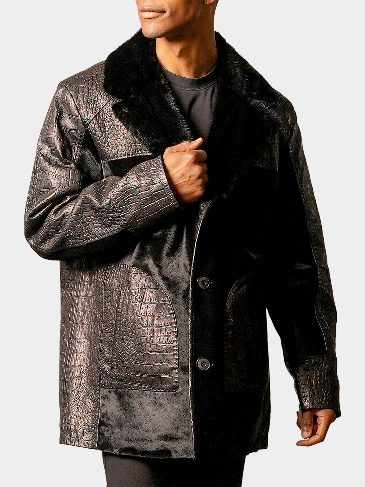 Man's Cavallino Leather Jacket