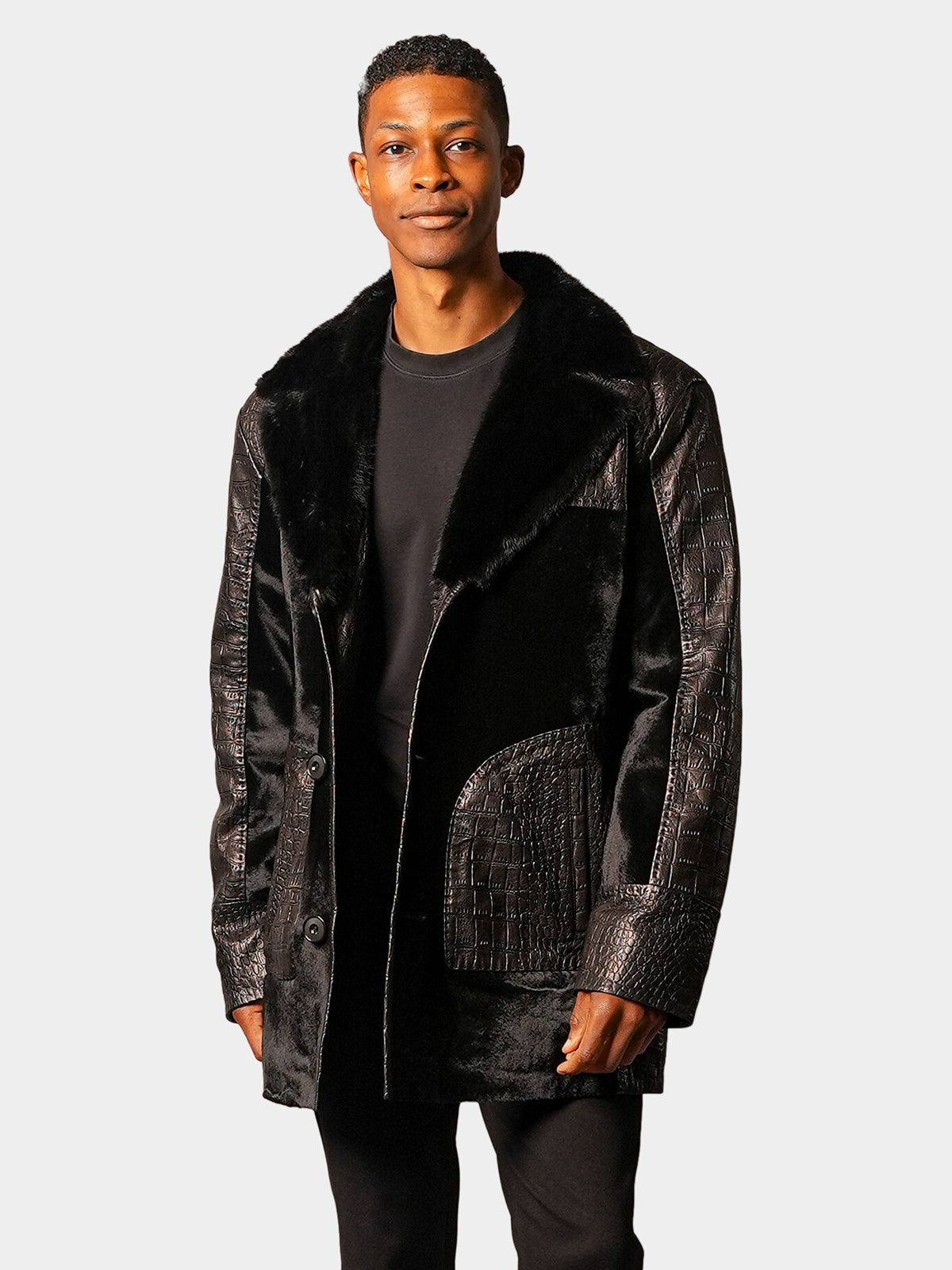 Man's Cavallino Leather Jacket