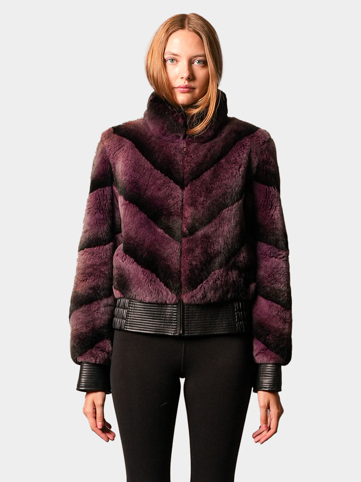 Women's Purple Rex Rabbit Jacket