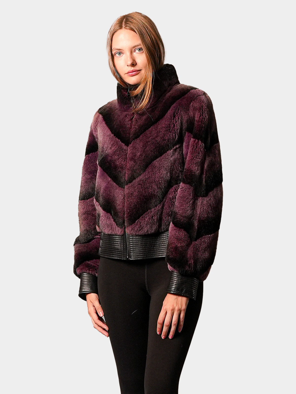Women's Purple Rex Rabbit Jacket