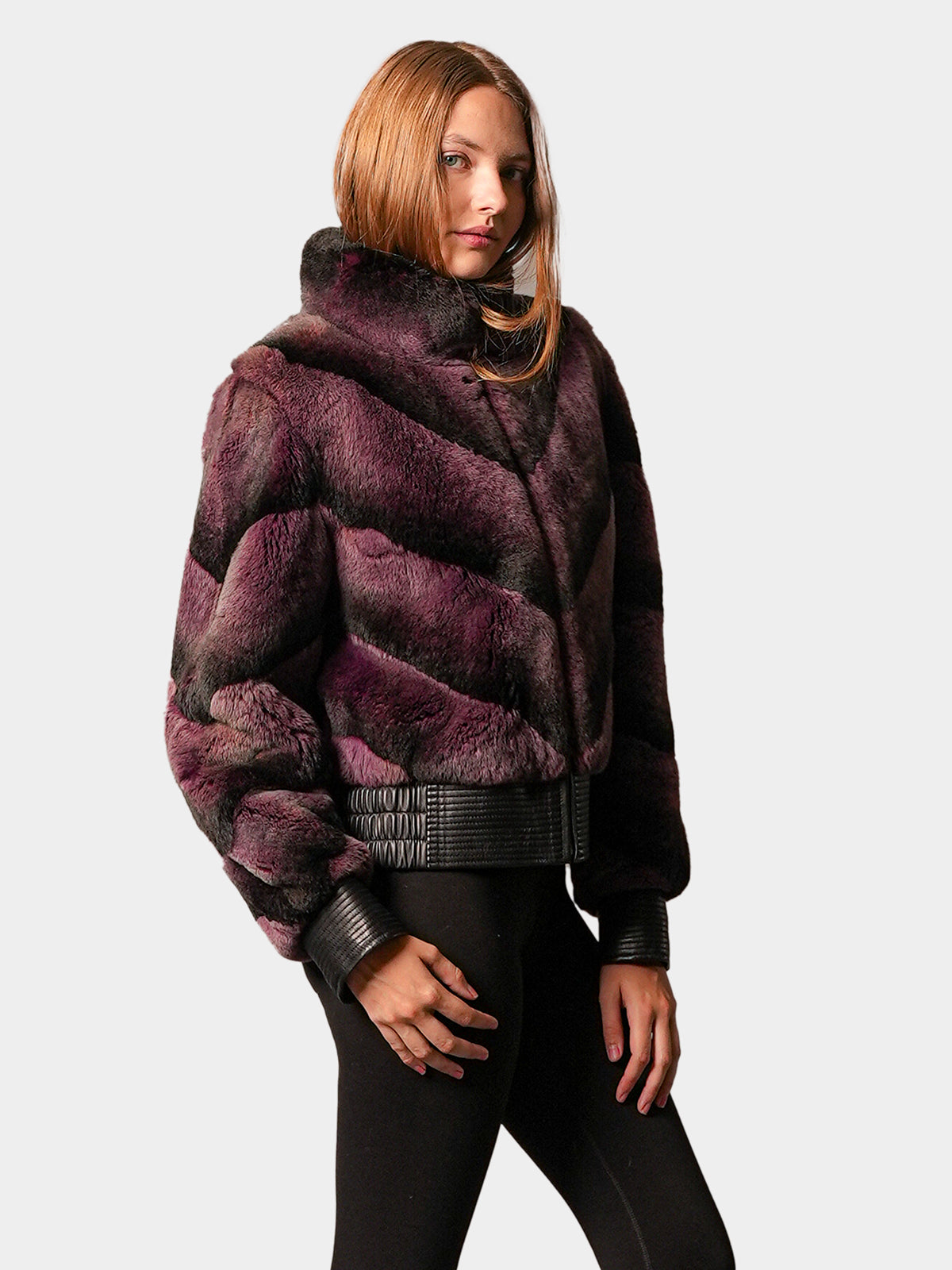 Women's Purple Rex Rabbit Jacket