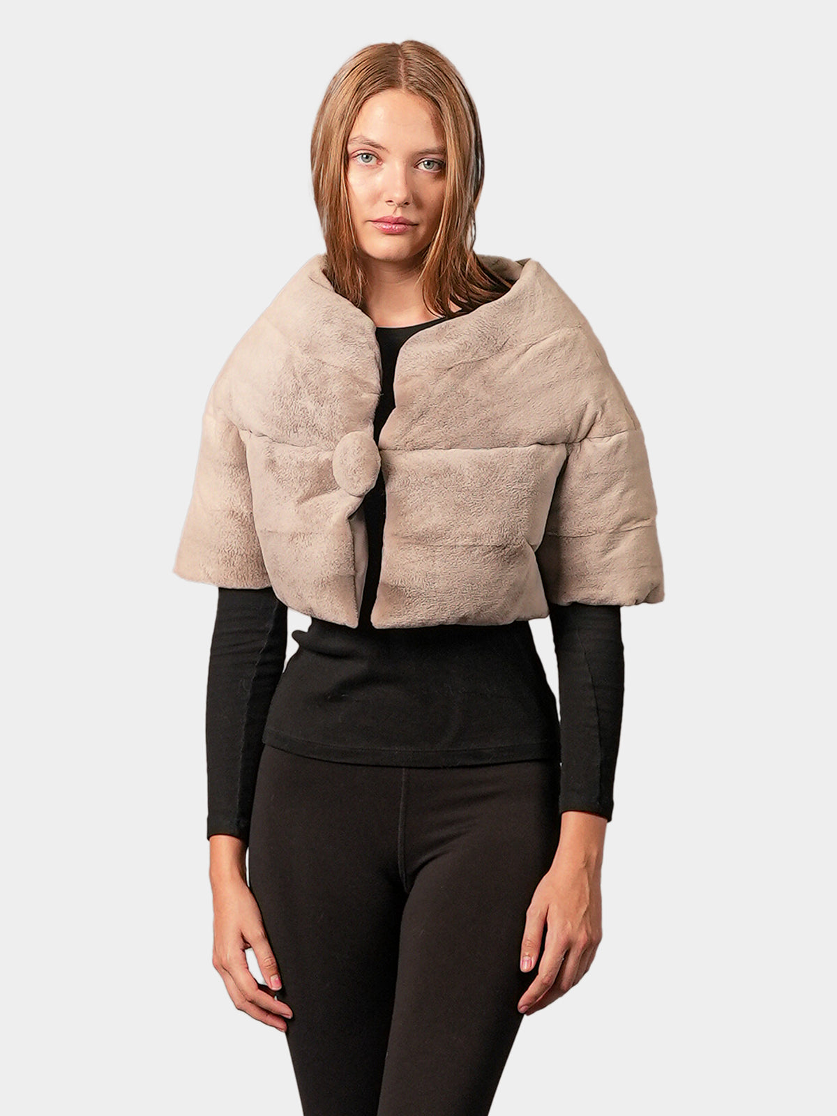 Women's Sheare Mink Cape