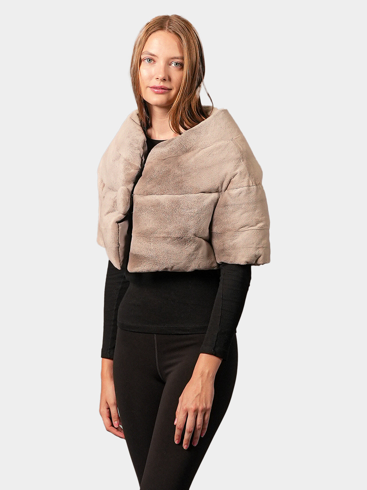 Women's Sheare Mink Cape