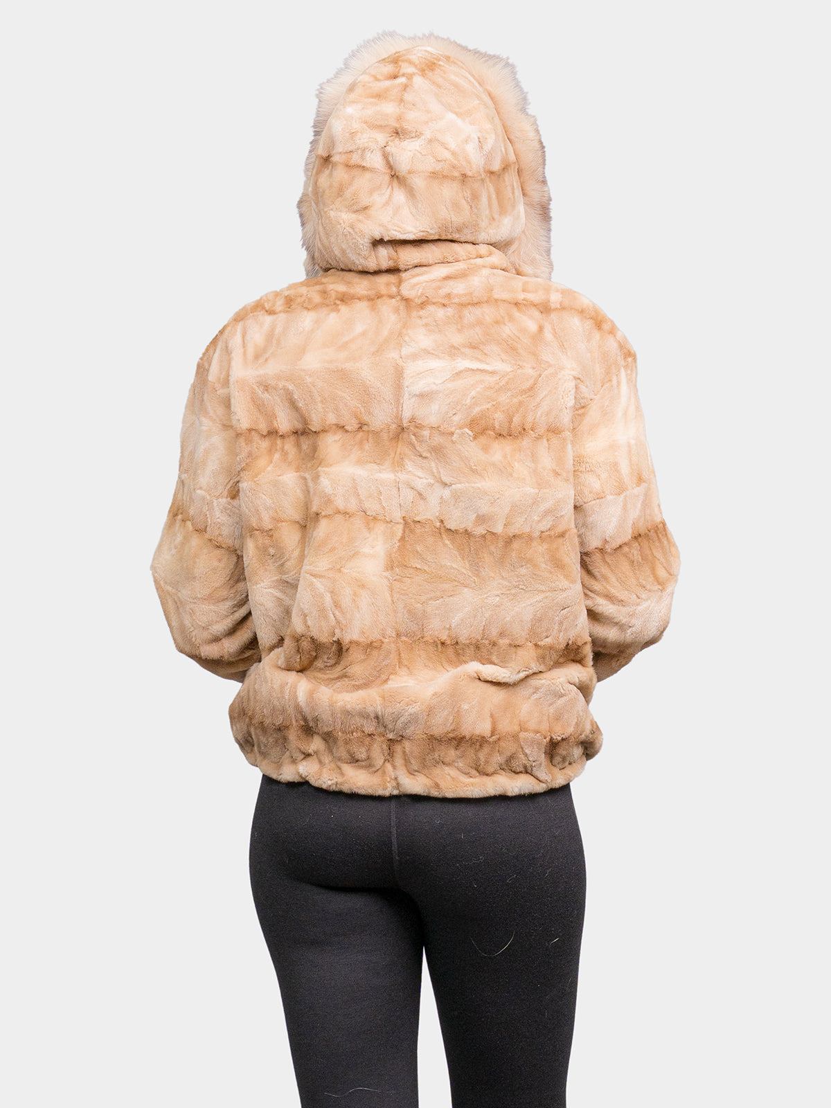 Women's Desert Sheared Mink Parka